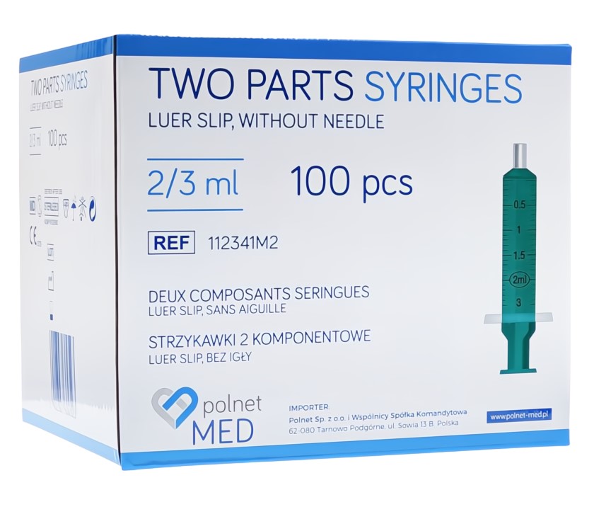 Spritzen 2ml 100Stk steril a.u.